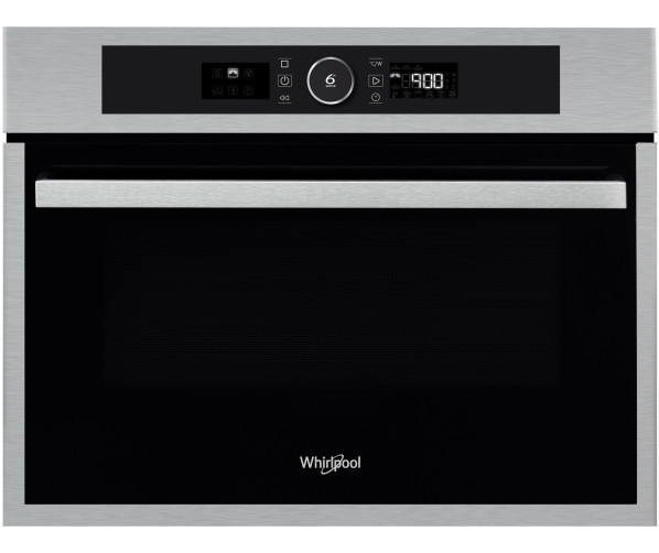 Whirlpool AMW9607/IX inbouw combi-magnetron - rvs