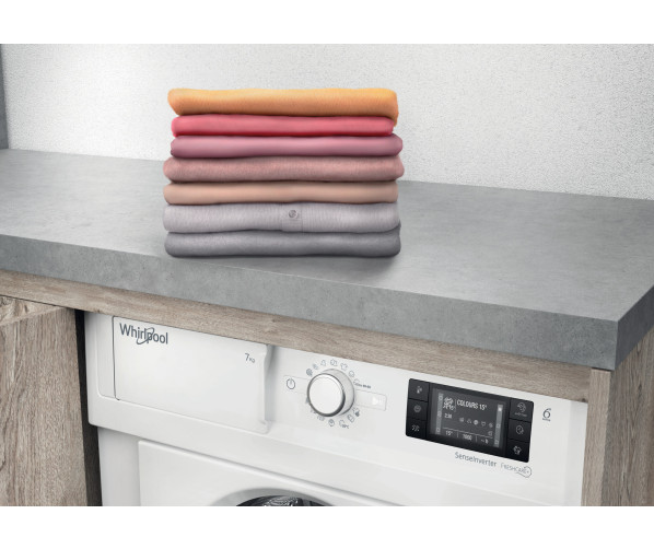 Whirlpool BI WMWG 71483E EU N inbouw wasmachine
