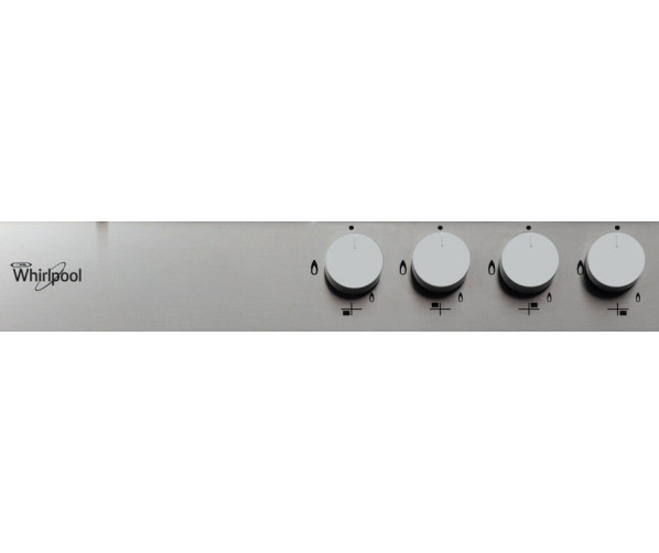 Whirlpool GMA6422/IXNL inbouw kookplaat - roestvrijstaal