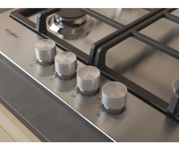 Whirlpool TGML 660 IX NL inbouw kookplaat - roestvrijstaal