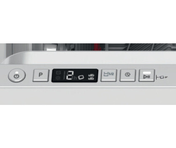 Whirlpool W2I HD524 AS inbouw vaatwasser met besteklade