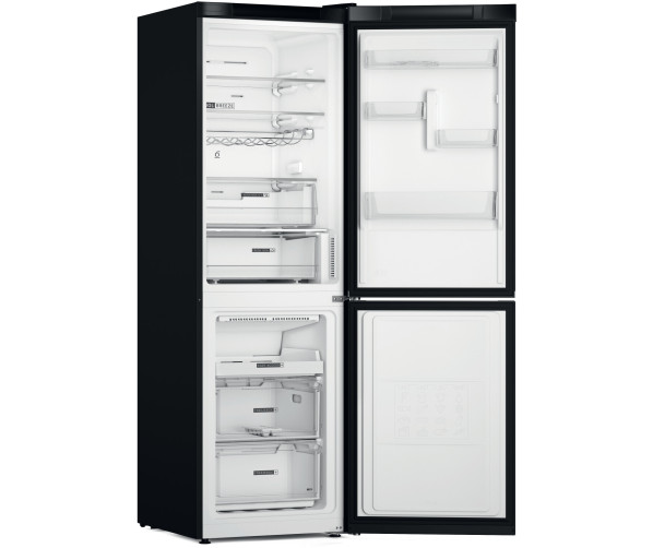 Whirlpool W7X 82O K koelkast - blacksteel 