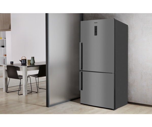 Whirlpool W84BE 72 X 2 koelkast - 84 cm breed - rvs