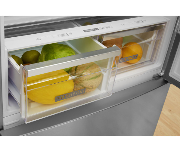 Whirlpool W84BE 72 X 2 koelkast - 84 cm breed - rvs