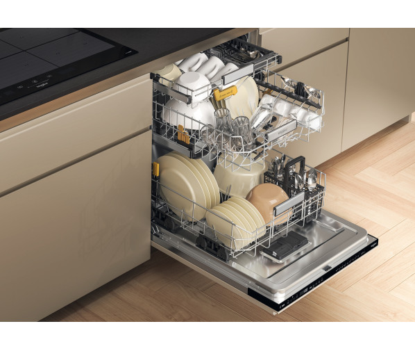 Whirlpool W8I HP42 L inbouw vaatwasser met besteklade