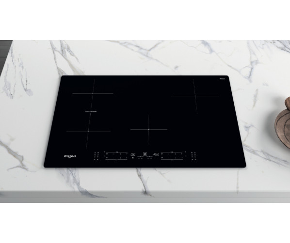 Whirlpool WB B4877 NE inbouw inductie kookplaat - 77 cm. breed