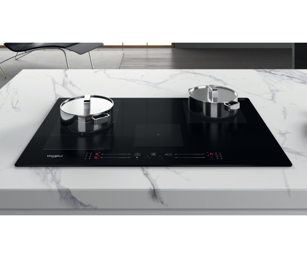 Whirlpool WFS0377NE/IXL inbouw inductie kookplaat - roestvrijstaal