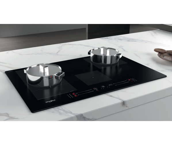 Whirlpool WFS0377NE/IXL inbouw inductie kookplaat - flexiCook