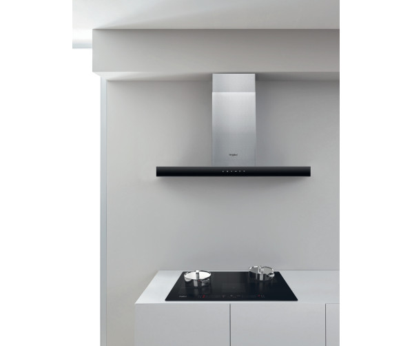 Whirlpool WHBS C92F LT X wand afzuigkap - 90 cm. breed