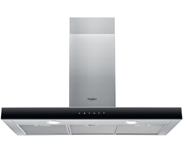 Whirlpool WHBS C92F LT X wand afzuigkap - 90 cm. breed