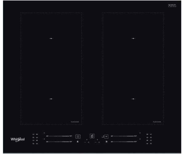 Whirlpool WL S3160 BF inbouw inductie kookplaat - slider