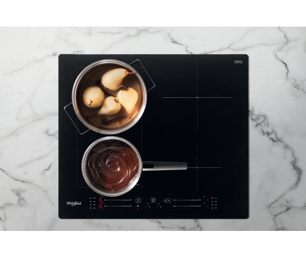 Whirlpool WL S6960 BF inbouw inductie kookplaat - slider