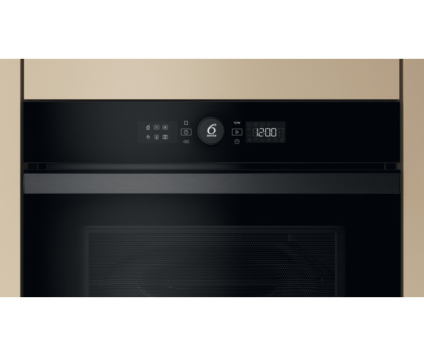 Whirlpool WMW47HMB inbouw combi-magnetron - zwart
