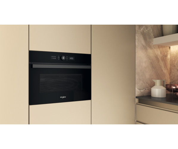 Whirlpool WMW47HMB inbouw combi-magnetron - zwart