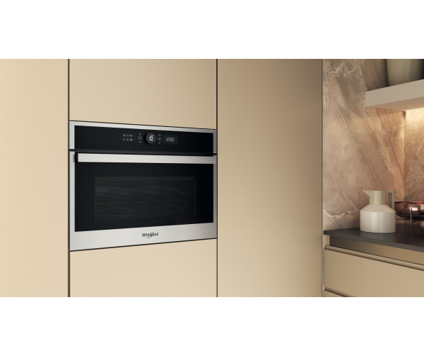 Whirlpool WMW47HMX inbouw combi-magnetron - rvs