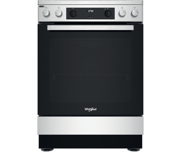 Whirlpool WS68V8CCXT keramisch fornuis - rvs