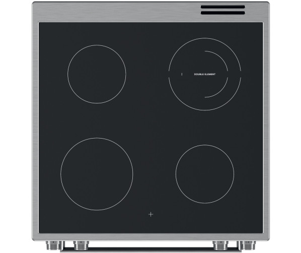 Whirlpool WS68V8CCXT keramisch fornuis - rvs