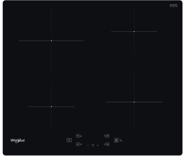 Whirlpool WS Q2160 NE inbouw inductie kookplaat - 60 cm. breed