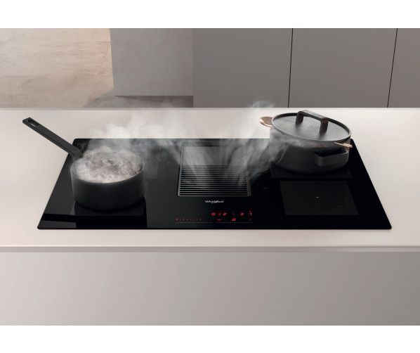 Whirlpool WVH 92 K/1 inductie kookplaat met afzuiging