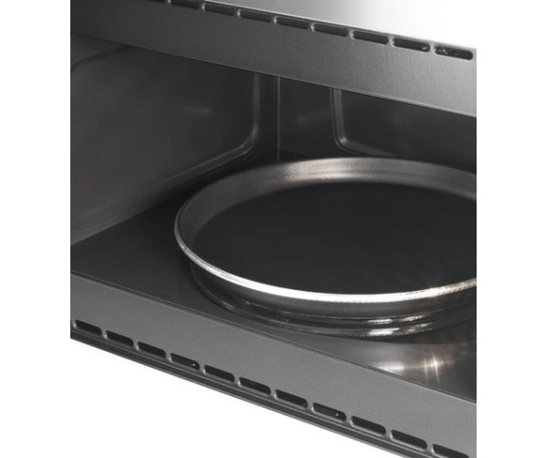 De AMW498IX magnetron is voorzien van een grill en crips functie