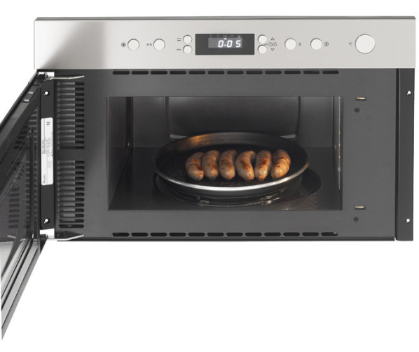 De Whirlpool AMW498IX beschikt over een draaideur