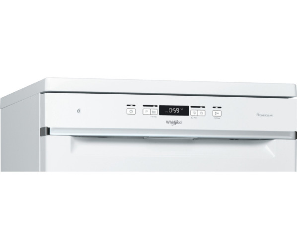 Whirlpool WFC 3C42 P vrijstaande vaatwasser - wit