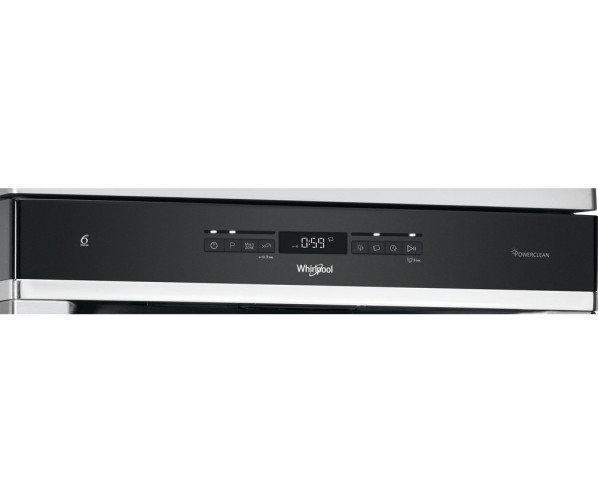 Whirlpool WFO 3T141 P X vrijstaande vaatwasser - roestvrijstaal