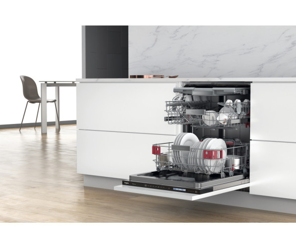 Whirlpool WIS 1150 PEL inbouw vaatwasser met besteklade - 41 dB