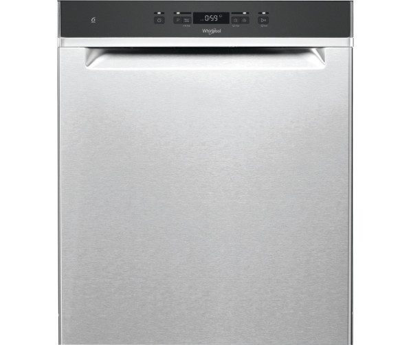 Whirlpool WUC 3C33 FX onderbouw vaatwasser - roestvrijstaal