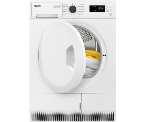 Zanussi ZDPN722SW condensdroger - 7 kg. met display