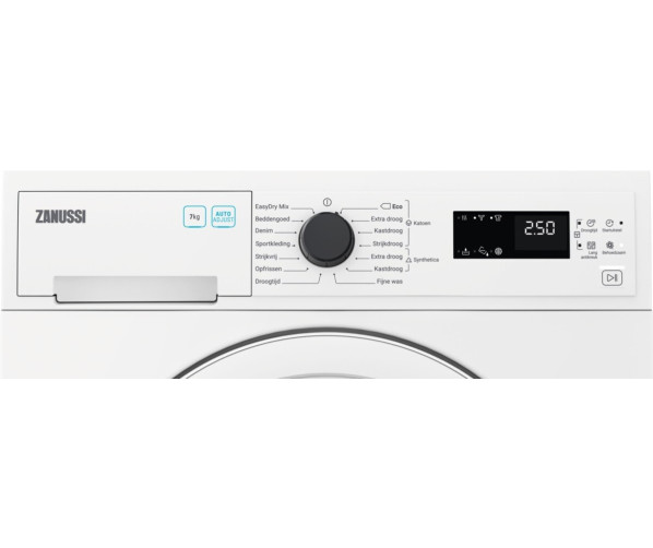 Zanussi ZDPN722TW condensdroger - 7 kg. inhoud