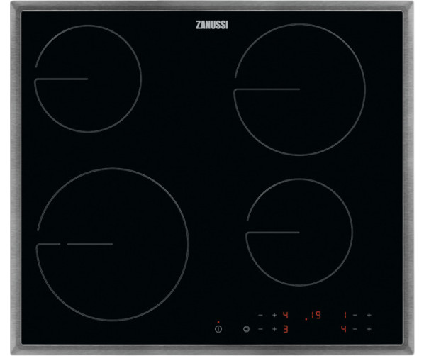 Zanussi ZHRN642X inbouw keramische kookplaat