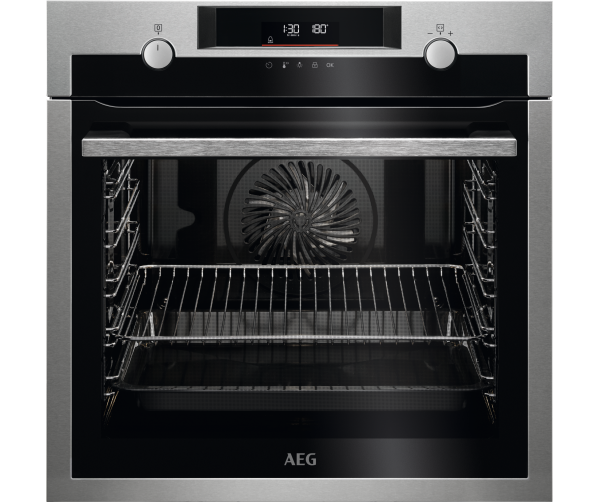 Aeg BPE535E60M inbouw oven met pyrolyse - roestvrijstaal