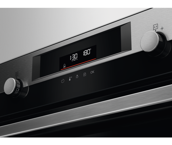 Aeg BPE535E60M inbouw oven met pyrolyse - roestvrijstaal