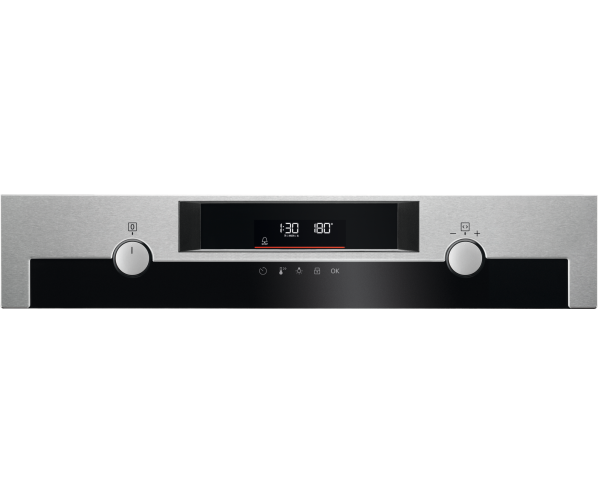 Aeg BPE535E60M inbouw oven met pyrolyse - roestvrijstaal