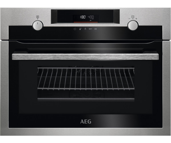 Aeg CME565060M inbouw oven met magnetron - rvs