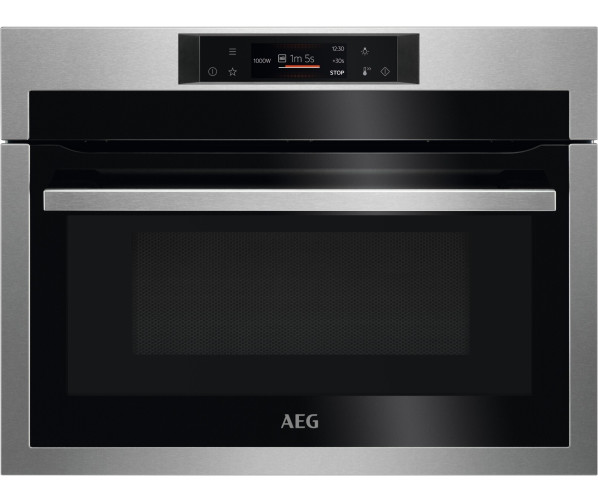 Aeg KMF761080M inbouw oven met magnetron - rvs
