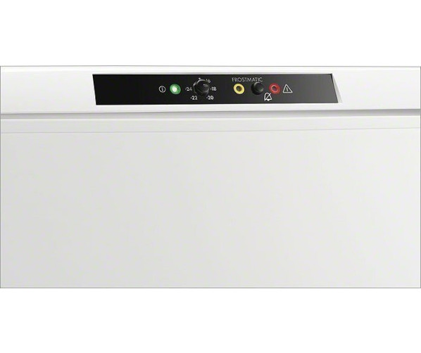 Het bedieningspaneel van de Aeg A71100TSW0 vrieskast
