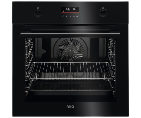 Aeg BPE535E60B inbouw oven met pyrolyse - zwart