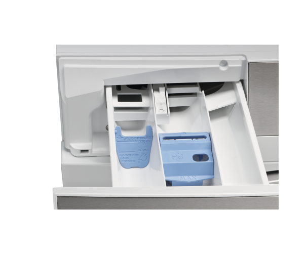 Foto van de wasmiddellade uit de Aeg L73484NFL wasmachine