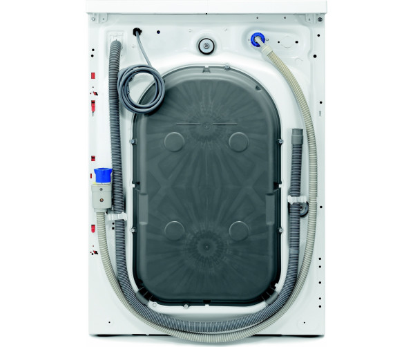 De achterzijde van de Aeg L76495NFL wasmachine