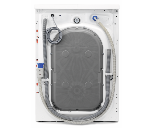 Foto van de achterzijde van de Aeg L89697NFL wasmachine