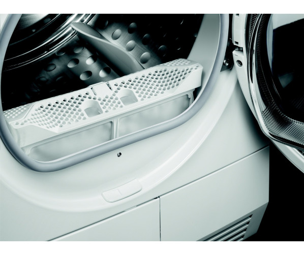 De Aeg T75382NAH warmtepomp droger is met energielabel A -40% erg zuinig