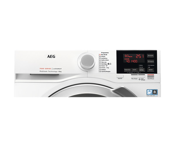 AEG L7FBREMEN wasmachine met ProSteam - 1600 toeren - 8 kg.