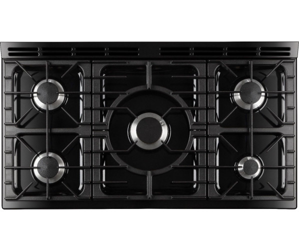 De Aga Masterchef Deluxe 110 fornuis heeft een wokbrander van 5,0 kW