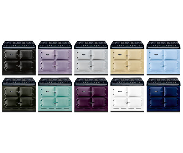 De Six Four van AGA is leverbaar in diverse kleuren, zowel de gas als de keramische variant.