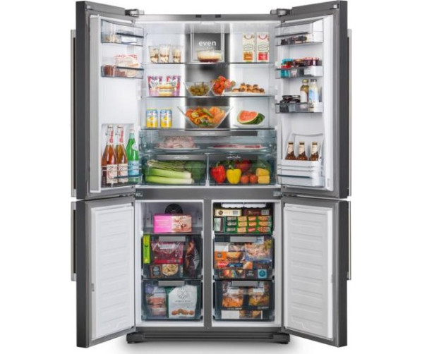 De Aga SXS Deluxe American Style side-by-side koelkast heeft een inhoud van 557 liter