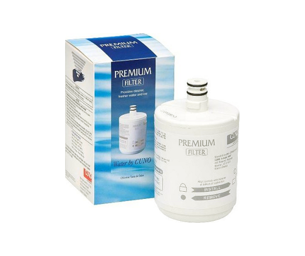 Het originele Atag AK100V waterfilter wordt geleverd in deze doos