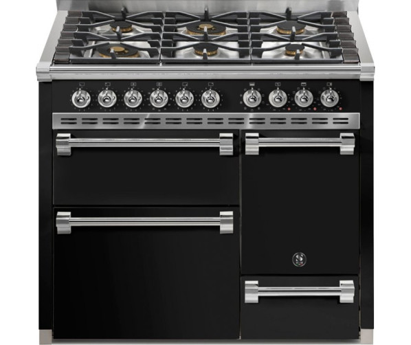 Steel AQ10SFF-D-6W Ascot gas fornuis - 100 cm - combi-stoomoven
