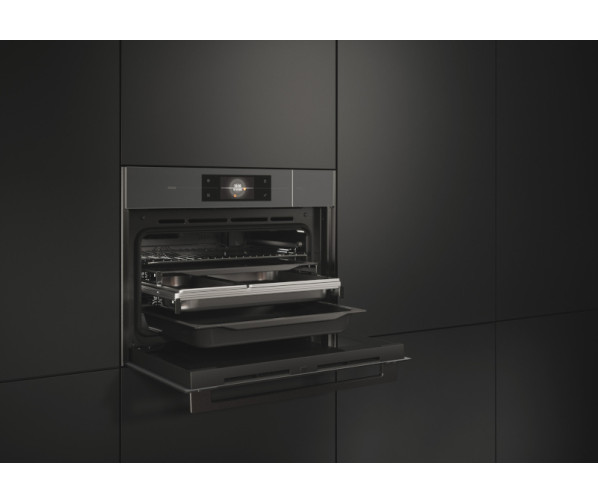 Atag CS4585M1C inbouw combi-stoomoven - Magna - Pearl Grey